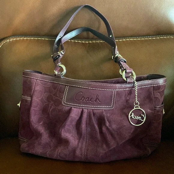 Coach | Bags | Authentic Coach Purse Purple | Poshmark display picture 1